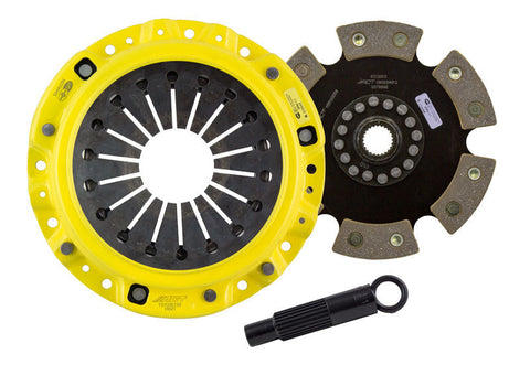 ACT 2000 Honda S2000 HD/Race Rigid 6 Pad Clutch Kit ACT 2000 Honda S2000 HD/Race Rigid 6 Pad Clutch Kit