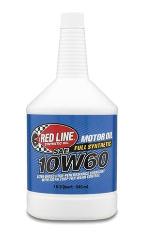 Red Line 10W60 Motor Oil - Quart Red Line 10W60 Motor Oil - Quart