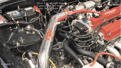 Injen 99-00 Honda Civic Si Black Cold Air Intake - RD1560BLK Injen 99-00 Honda Civic Si Black Cold Air Intake - RD1560BLK