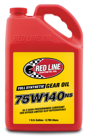 Red Line 75W140NS Gear Oil - Gallon Red Line 75W140NS Gear Oil - Gallon