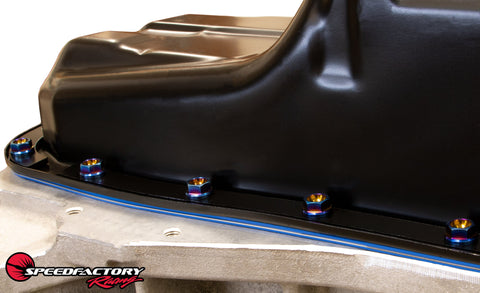 SpeedFactory Racing B / D / H / F-Series (Except S2000) Titanium Oil Pan Hardware Kit SpeedFactory Racing B / D / H / F-Series (Except S2000) Titanium Oil Pan Hardware Kit