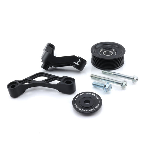 Hybrid Racing K-Series Idler Bracket, Pulley & Belt Combo Hybrid Racing K-Series Idler Bracket, Pulley & Belt Combo