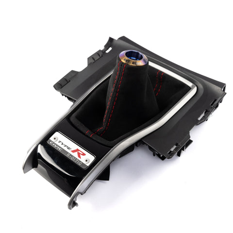 Hybrid Racing Alcantara Shift Boot (16-21 Honda Civic) Hybrid Racing Alcantara Shift Boot (16-21 Honda Civic)