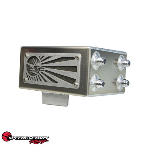 SpeedFactory Racing Rising Sun Angled Catch Can SpeedFactory Racing Rising Sun Angled Catch Can