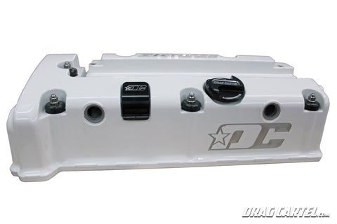 Drag Cartel K-TUNED / DC VALVE COVER - WHITE Drag Cartel K-TUNED / DC VALVE COVER - WHITE