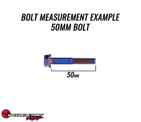 Speedfactory Racing M8x1.25 Titanium Transmission Case Bolts (Single Bolts) Speedfactory Racing M8x1.25 Titanium Transmission Case Bolts (Single Bolts)