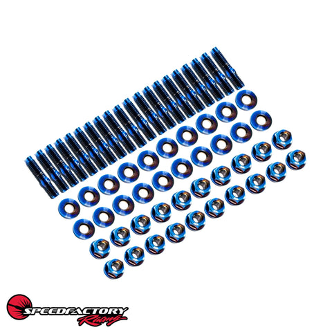 SpeedFactory Racing B/D/F/H-Series Titanium Oil Pan Stud Kit (20Pcs) SpeedFactory Racing B/D/F/H-Series Titanium Oil Pan Stud Kit (20Pcs)