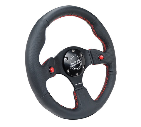 NRG- DUAL BUTTON STEERING WHEEL LEATHER NRG- DUAL BUTTON STEERING WHEEL LEATHER