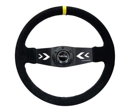 NRG 350MM TWO SPOKE STEERING WHEEL SUEDE NRG 350MM TWO SPOKE STEERING WHEEL SUEDE