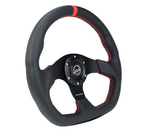 NRG- FLAT BOTTOM STEERING WHEEL LEATHER NRG- FLAT BOTTOM STEERING WHEEL LEATHER