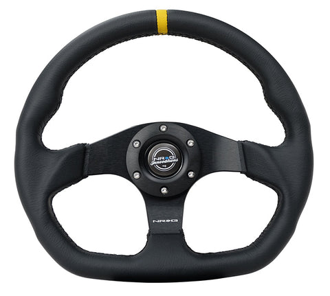 NRG- FLAT BOTTOM STEERING WHEEL LEATHER NRG- FLAT BOTTOM STEERING WHEEL LEATHER