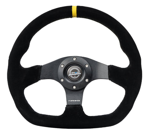 NRG- FLAT BOTTOM STEERING WHEEL SUEDE NRG- FLAT BOTTOM STEERING WHEEL SUEDE