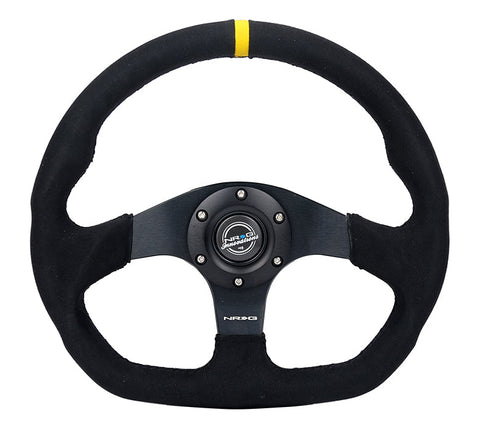 NRG- FLAT BOTTOM STEERING WHEEL ALCANTARA NRG- FLAT BOTTOM STEERING WHEEL ALCANTARA