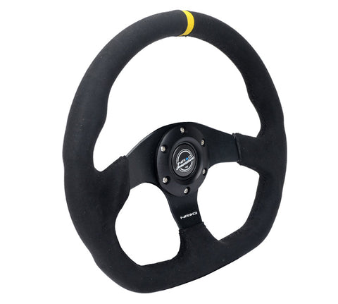 NRG- FLAT BOTTOM STEERING WHEEL ALCANTARA NRG- FLAT BOTTOM STEERING WHEEL ALCANTARA
