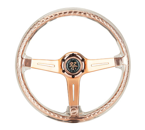 NRG- MATSURI ACRYLIC STEERING WHEEL ROSE GOLD NRG- MATSURI ACRYLIC STEERING WHEEL ROSE GOLD