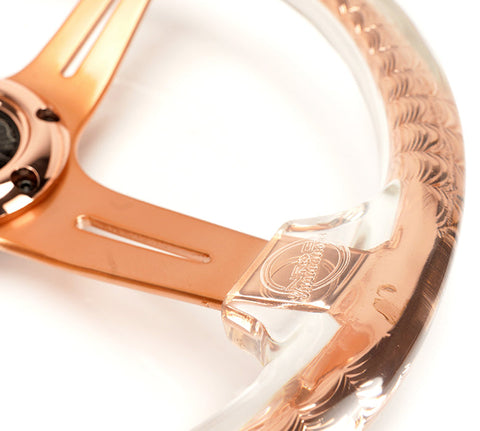 NRG- MATSURI ACRYLIC STEERING WHEEL ROSE GOLD NRG- MATSURI ACRYLIC STEERING WHEEL ROSE GOLD