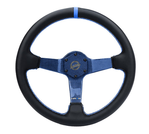 NRG CARBON FIBER COLORED STEERING WHEEL 350MM DEEP DISH NRG CARBON FIBER COLORED STEERING WHEEL 350MM DEEP DISH