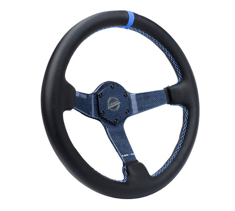 NRG CARBON FIBER COLORED STEERING WHEEL 350MM DEEP DISH NRG CARBON FIBER COLORED STEERING WHEEL 350MM DEEP DISH