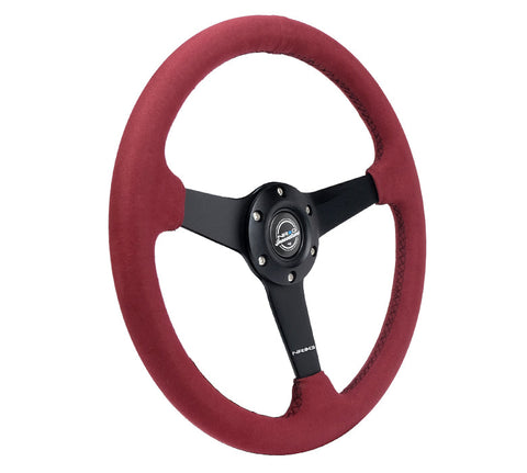 NRG 350MM FLAT STEERING WHEEL ALCANTARA NRG 350MM FLAT STEERING WHEEL ALCANTARA