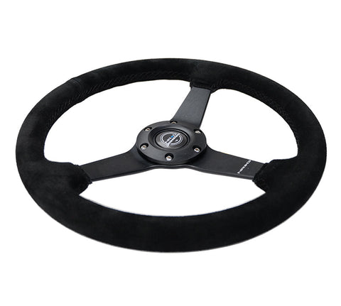 NRG 350MM FLAT STEERING WHEEL SUEDE NRG 350MM FLAT STEERING WHEEL SUEDE
