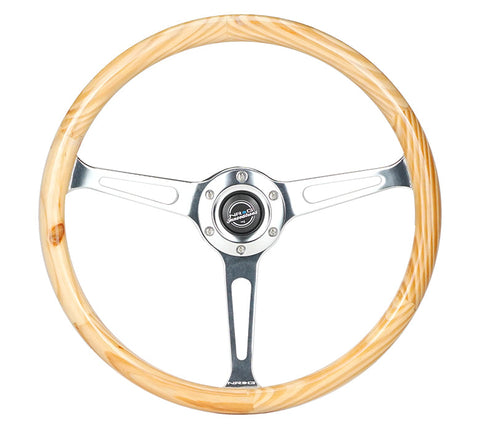 NRG CLASSIC LIGHT WOODGRAIN STEERING WHEEL NRG CLASSIC LIGHT WOODGRAIN STEERING WHEEL