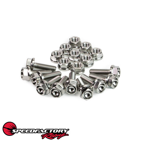 SpeedFactory Racing B / D / H / F-Series (Except S2000) Titanium Oil Pan Hardware Kit SpeedFactory Racing B / D / H / F-Series (Except S2000) Titanium Oil Pan Hardware Kit