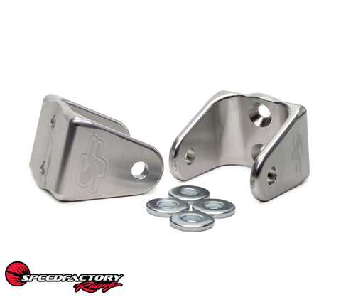 SpeedFactory Racing Billet Honda AWD / FWD Strange Engineering™ Rear Lower Shock Mount Brackets SpeedFactory Racing Billet Honda AWD / FWD Strange Engineering™ Rear Lower Shock Mount Brackets