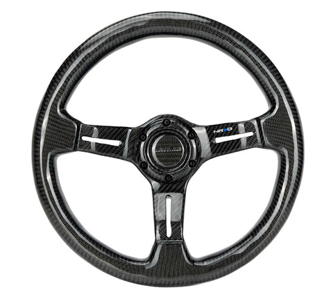 NRG CARBON FIBER STEERING WHEEL 1.5" DEEP DISH NRG CARBON FIBER STEERING WHEEL 1.5" DEEP DISH