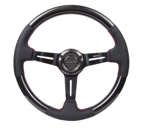 NRG CARBON FIBER STEERING WHEEL 1.5" DEEP DISH NRG CARBON FIBER STEERING WHEEL 1.5" DEEP DISH