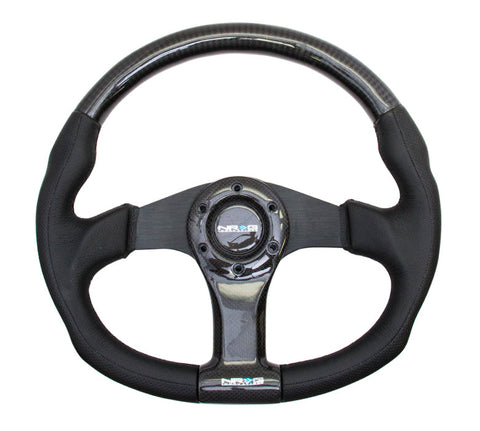 NRG CARBON FIBER STEERING WHEEL OVAL SHAPE NRG CARBON FIBER STEERING WHEEL OVAL SHAPE
