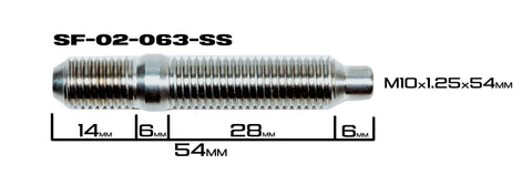SpeedFactory Racing Stainless Steel K-Series Exhaust Manifold Stud Kit SpeedFactory Racing Stainless Steel K-Series Exhaust Manifold Stud Kit