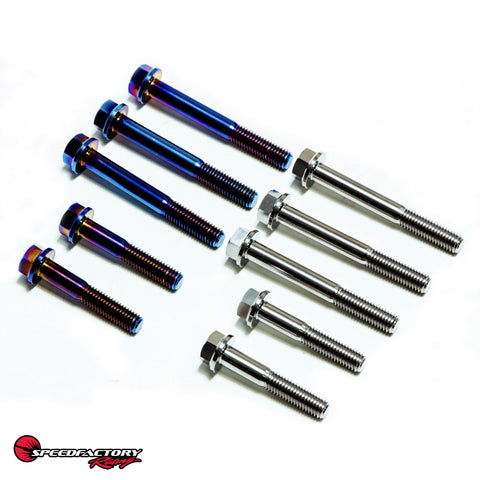SpeedFactory Racing Titanium Shift Arm Housing 5pc Bolt Kit for B-Series AWD SpeedFactory Racing Titanium Shift Arm Housing 5pc Bolt Kit for B-Series AWD