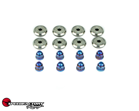 SpeedFactory Racing H-Series VTEC Titanium Valve Cover Hardware Kit SpeedFactory Racing H-Series VTEC Titanium Valve Cover Hardware Kit