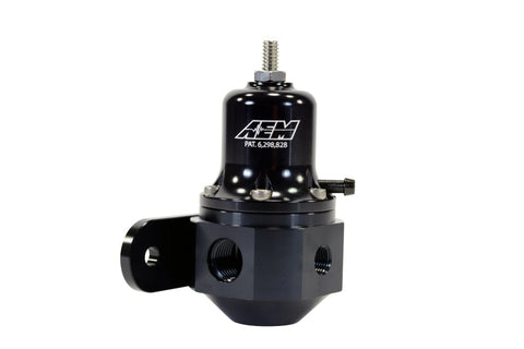 AEM High Capacity Universal Black Adjustable Fuel Pressure Regulator - 25-305BK AEM High Capacity Universal Black Adjustable Fuel Pressure Regulator - 25-305BK