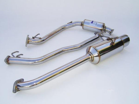 Invidia 06-08 Honda Fit 50mm (101mm tip) Cat-back Exhaust Invidia 06-08 Honda Fit 50mm (101mm tip) Cat-back Exhaust