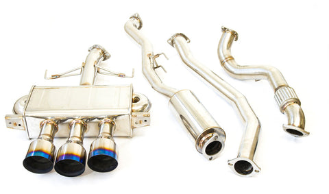 Invidia 17-19 Honda Civic Type R Q300 Triple Titanium Tip Invidia 17-19 Honda Civic Type R Q300 Triple Titanium Tip
