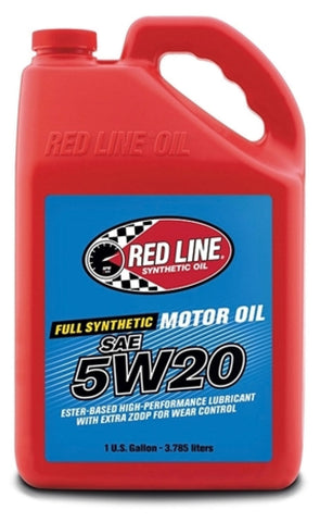 Red Line 5W20 Motor Oil - Gallon Red Line 5W20 Motor Oil - Gallon