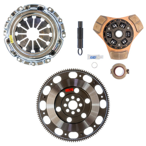 Exedy 2002-2006 Acura RSX Base L4 Stage 2 Cerametallic Clutch Thick Disc Incl. HF02 Lightweight FW Exedy 2002-2006 Acura RSX Base L4 Stage 2 Cerametallic Clutch Thick Disc Incl. HF02 Lightweight FW