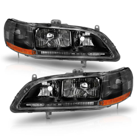 1998-2002 Honda Accord Headlights (Black Housing) 1998-2002 Honda Accord Headlights (Black Housing)