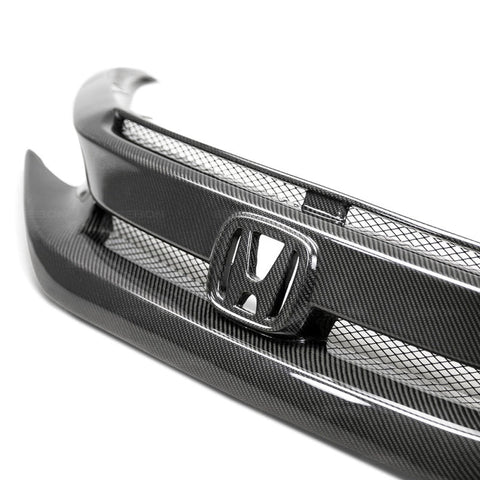 Seibon 16-18 Honda Civic OEM-Style Carbon Fiber Front Grill Seibon 16-18 Honda Civic OEM-Style Carbon Fiber Front Grill