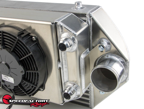 SpeedFactory Racing Dual Backdoor Intercooler | Tucked Radiator Combo SpeedFactory Racing Dual Backdoor Intercooler | Tucked Radiator Combo