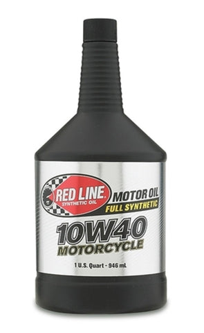 Red Line 10W40 Motorcycle Oil - Quart Red Line 10W40 Motorcycle Oil - Quart