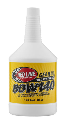Red Line 80W140 GL-5 Gear Oil - Quart Red Line 80W140 GL-5 Gear Oil - Quart
