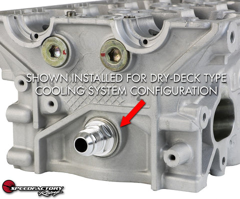 SpeedFactory Racing Billet M28 to -10AN Adapter Fitting SpeedFactory Racing Billet M28 to -10AN Adapter Fitting