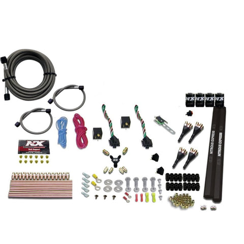 Nitrous Express 4 Cyl SX2 Nozzle Nitrous Kit (100-300HP x Nitrous Express 4 Cyl SX2 Nozzle Nitrous Kit (100-300HP x
