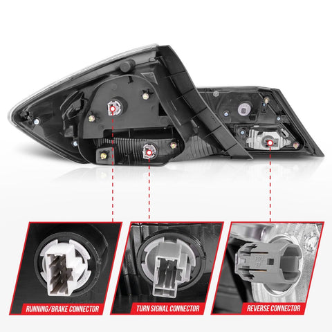 2013-2015 Honda Civic LED Taillights Chrome (excludes hybrid) 2013-2015 Honda Civic LED Taillights Chrome (excludes hybrid)