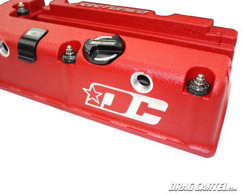 Drag Cartel K-TUNED / DC VALVE COVER - RED Drag Cartel K-TUNED / DC VALVE COVER - RED
