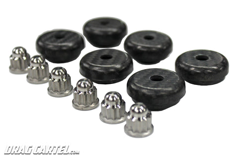 Drag Cartel K-SERIES CARBON FIBER VALVE COVER HARDWARE SETS Drag Cartel K-SERIES CARBON FIBER VALVE COVER HARDWARE SETS