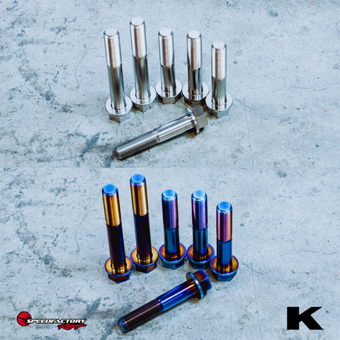 SpeedFactory Racing Titanium Transmission to Engine Bolt Kits SpeedFactory Racing Titanium Transmission to Engine Bolt Kits