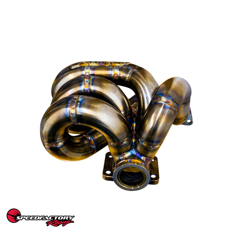 SpeedFactory Racing B / D-Series Bottom Mount Turbo Manifolds SpeedFactory Racing B / D-Series Bottom Mount Turbo Manifolds